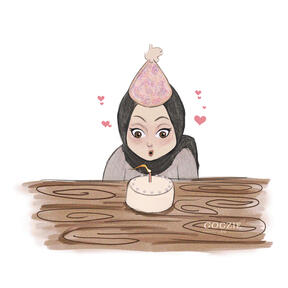 Self Manga art that was made on 16th of June to celebrate my Birthday.