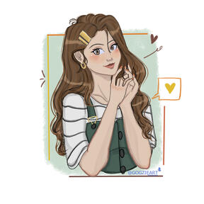 DTIYS by @rochewoodworthilllustration. Fanart, illustration
